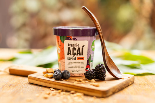 4  x  500ML Organic Açai Sorbet