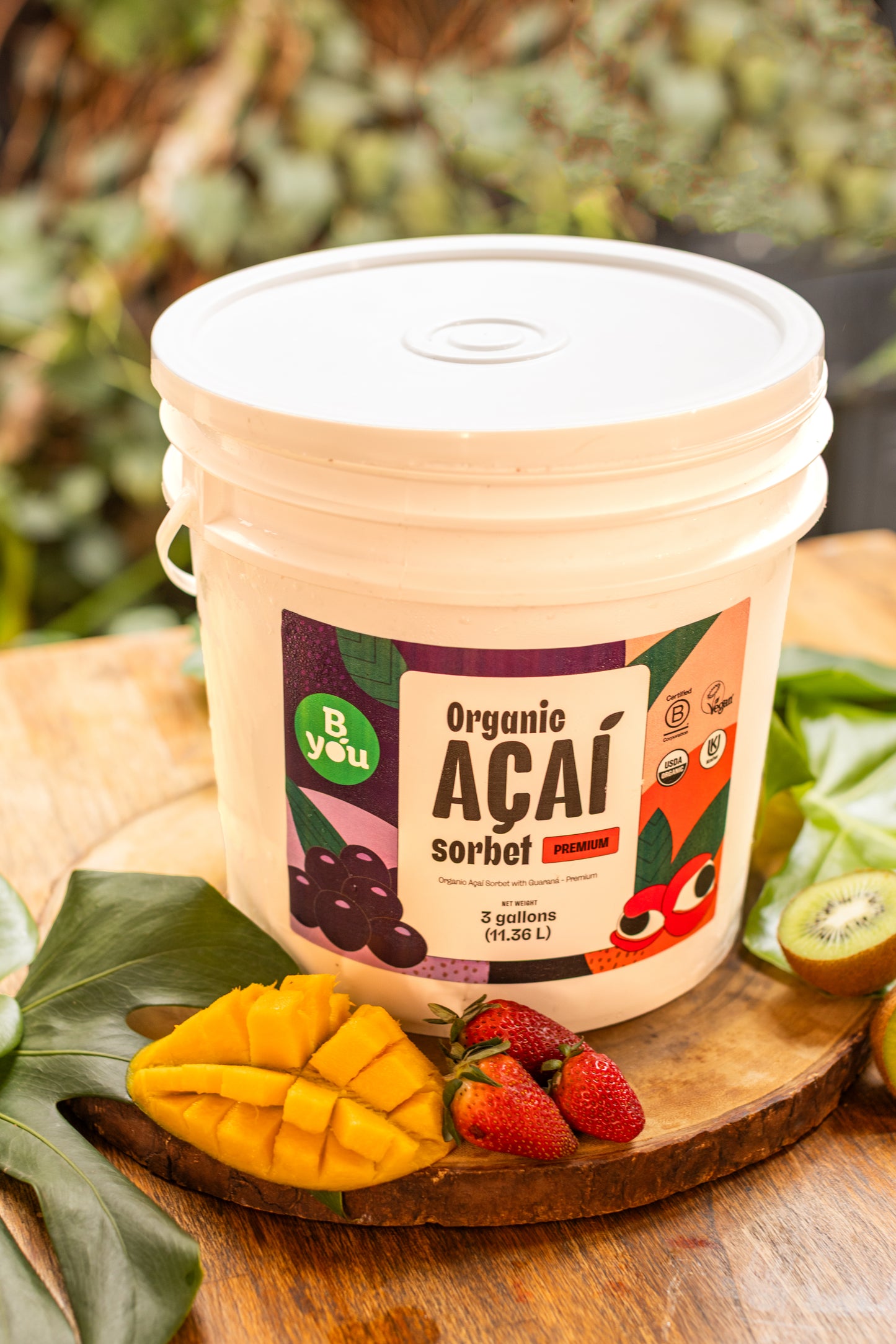 3.6L Organic Açai Sorbet
