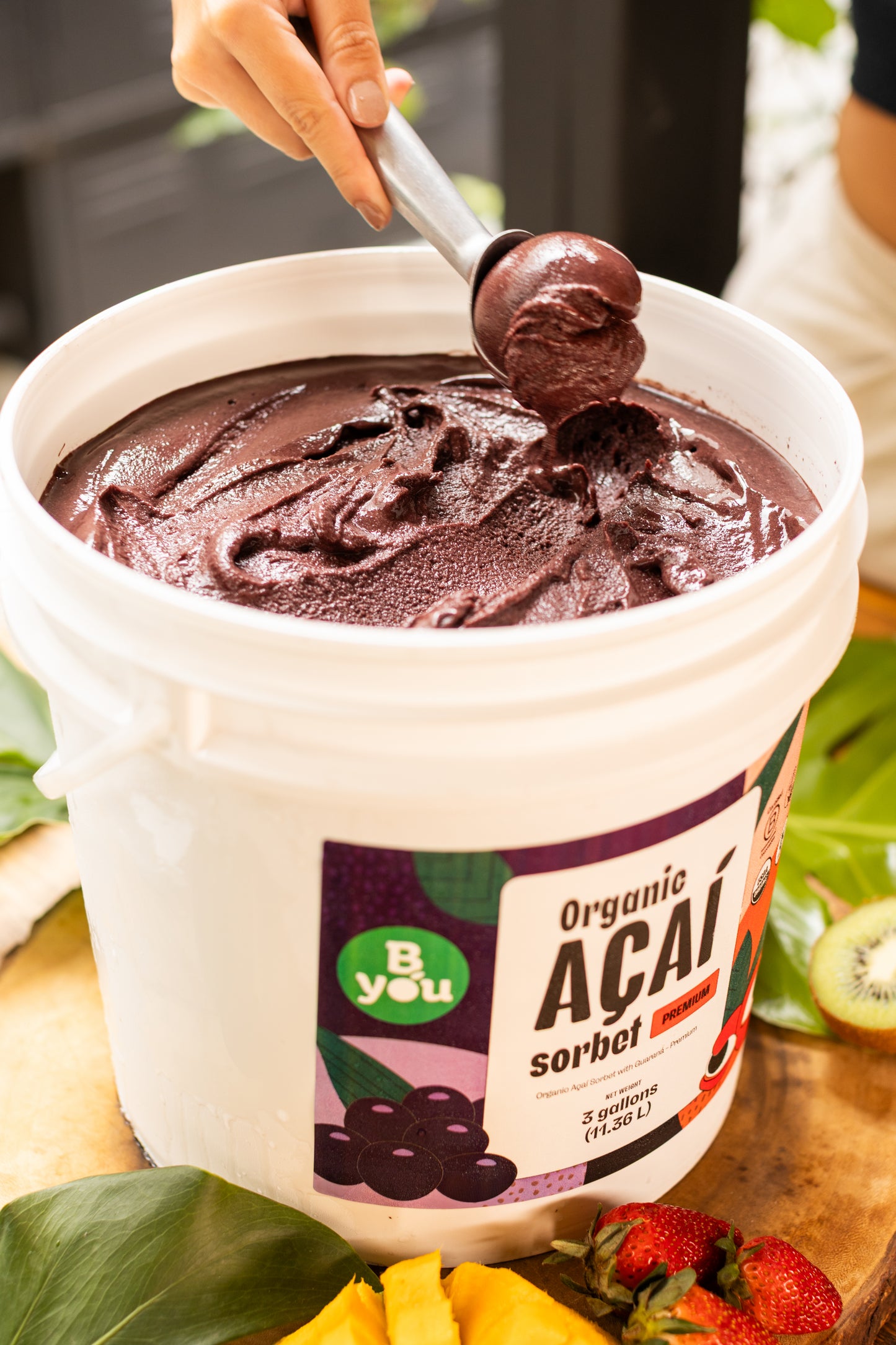 3.6L Organic Açai Sorbet