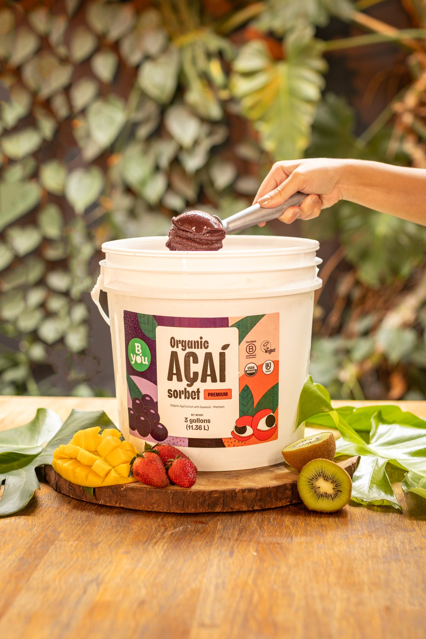 3.6L Organic Açai Sorbet
